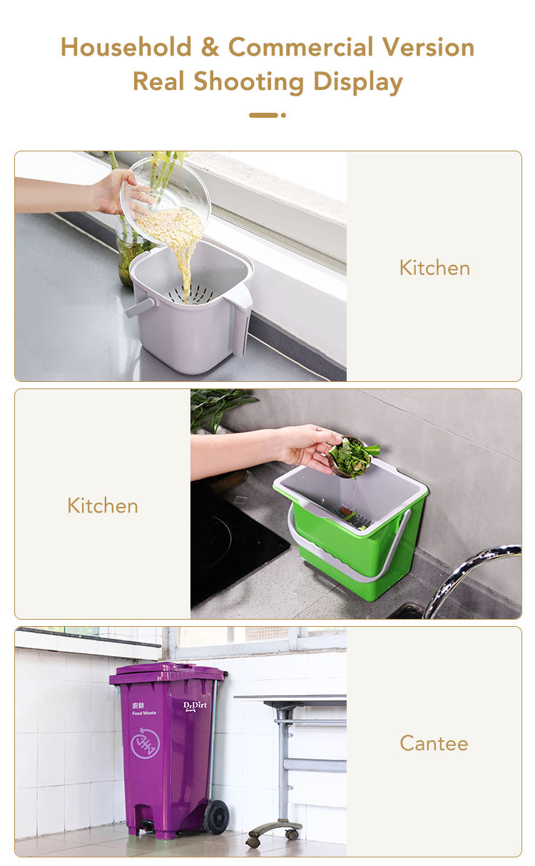 Dr.Dirt Food Waste Bin - Cleanic Cleaning Equipment